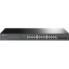 TP-Link JetStream 28-Port Gigabit Smart Switch with 24-Port PoE+ TLSG2428P picture