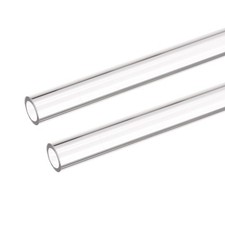 PETG Tubing Hard 10mm ID, 14mm OD, 50cm Length, High Transparent Clear 2pcs picture