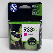 Genuine HP 933XL  Magenta Ink Cartridge NEW OEM 11/2016 to 9/2018 picture