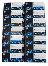HP DesignJet Z6100 91 C9465A C9464A C9468A C9470A Genuine OEM Ink Lot of 14 picture