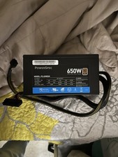 PowerSpec PS650BSM 650W 80+ Bronze ATX 12V Power Supply MISSING SATA/IDE/FD plug picture