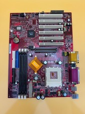 Vintage MSI K7T Turbo Ver:3 Motherboard Socket A 462 VIA KT133A Retro Parts picture