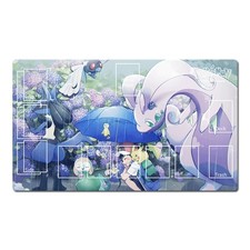 Pokemon Duel Playmat Lucario Goodra TCG CCG Pad Trading Card Game Mat Mousepad picture