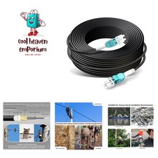 100ft/30m OD-5mm Industrial TPU OM3 Fiber LC Outdoor Armored Fiber Cable picture