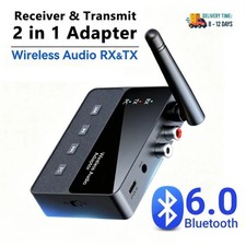 Bluetooth 5.3 Home Stereo Audio Receiver AUX USB Optical HD Music to RCA Adapter picture