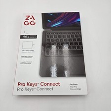 ZAGG Pro Keys 2 Connect for Apple iPad Pro 11 M5 / M4 Black - Open Box picture