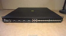 BROCADE BR-CER-2024F-4X-RT 10G 24-Port SFP Switch 4x Combo + DUAL 504W PSU picture