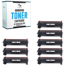 8-Pack Compatible CMYi  TN760 Printer Cartridges fits Brother MFC-L2750DW XL picture
