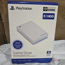 5TB Seagate Game Drive for PS5 USB 3.0 Portable Hard Drive **PARTS** picture