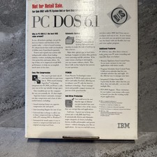 Vintage IBM PC DOS 6.1 VINTAGE SOFTWARE 3.5