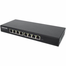 Intellinet PoE-Powered 8-Port Gigabit Ethernet PoE+ Switch with PoE Passthrough picture