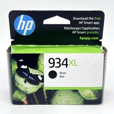 HP 934XL Black Ink Cartridge High-Yield C2P23AN - Exp. JAN 2026 - New/Sealed picture
