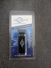 The Photo Stick 2.0 Black Flash Drive with Photo Organizer Windows & Mac - NEW picture