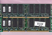 128MB 2x64MB PC100 SDRAM Compaq 323012-001 Fujitsu PC-100 Desktop Ram Memory Kit picture