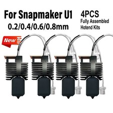 4Pcs Full Assembled Hotend for Snapmaker U1 3D Printer Plug & Play Extruder Part picture
