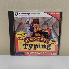 JumpStart Typing CD-ROM Knowledge Adventure Ages 7-10 Windows Mac PC picture