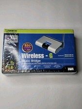 Cisco-Linksys WMB54G Wireless-G Music Bridge Adapter Router NEW SEALED RETAILBOX picture