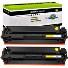 2 Pack Yellow Toner Fits for HP 204A Color LaserJet Pro MFP M180nw M181fw CF512A picture