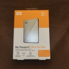 [NEW] - Western Digital My Passport Ultra For Mac 2TB Portable HDD - SILVER picture