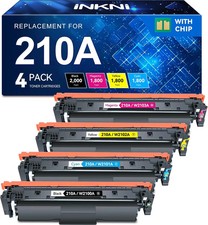 210A 210X Toner Cartridge 4-Pack for HP Color LaserJet Pro 4301 4201 – InkNI picture