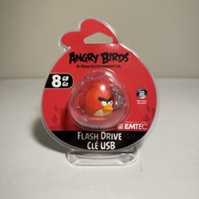 NEW Sealed Angry Birds 8GB Flash Drive USB EMTEC Red Bird Movie picture