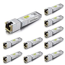 Lot of 10 For Cisco SFP-10G-T, Ubiquiti Transceiver, 10G SFP+ RJ45 10GBase-T 30m picture