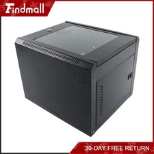 Findmall 9U Wall Mount Network Server Rack Cabinet Enclosure 15.5'' Deep picture