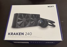 NZXT Kraken 240 240mm Liquid CPU Cooler AIO LCD Display Black LGA/AM picture