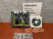 Foxconn H61S LGA1155 Mini-ITX Motherboard with I/O Shield and sata cables, CD... picture