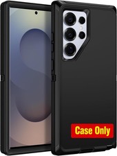 Case for Samsung Galaxy S25 Ultra, 3-Layer Heavy Duty Bumper Cover, Shockproof picture
