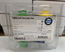2x Genuine HID Fargo 084053 Clear HDP Retransfer Film HDP5000 HDPii Exp 2024 picture