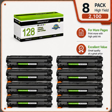 CRG128 Toner Cartridge 8PC For Canon 128 ImageClass MF4770n MF4880dw D530 D550 picture