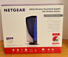Netgear N600 300 Mbps 4-Port Gigabit Wireless Router (DGND3700) & Range Extender picture