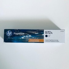2029 HP 972A Black Genuine OEM PageWide Ink Cartridge F6T80AN Pro 377/452 picture
