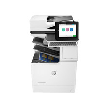 HP E67660z Color LaserJet Flow Printer 3GY32A w/ 1x550 J8J91A Feeder Stand picture
