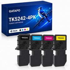 TK5242 Toner Set (4-Pack, 1Black/1Cyan/1Magenta/1Yellow) compatible picture