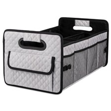 Car Trunk Organizers and Storage for SUV, Collapsible Multi Compartment Conta... picture