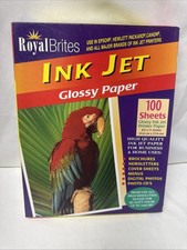 Royal Brites Glossy Ink Jet Photo Paper 8.5