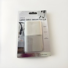 NIP, Core Supply Set Of 2 Large Cable Organizer Clips. picture
