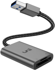 SD Card Reader, High-Speed USB 3.0 to Micro SD Card Adapter, Aluminum Computer M picture