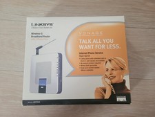 Linksys CISCO Systems Broadband Router With 2 Phone Ports WRTP54G Open Box New picture