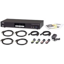 ATEN 2-Port USB 3.0 4K DisplayPort Dual Display KVMP Switch-TAA Compliant picture