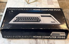 Vintage Texas Instruments Ti-99/4A Vintage Computer With Box, Manuals As Is picture