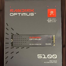 SanDisk Optimus 5100 2TB M.2 2280 PCIe 4.0 x4 NVMe Internal SSD PC picture