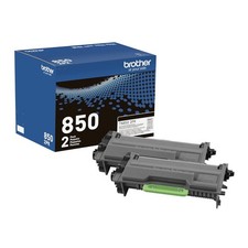 Brother TN850 High-Yield Black Toner Cartridge Twin Pack (TN8502PK) picture