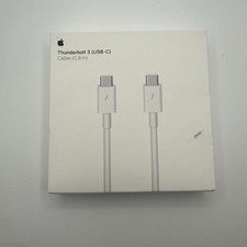 GENUINE Original Apple Thunderbolt 3 USB-C Cable 0.8 m Sealed picture