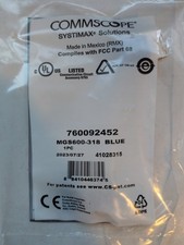 CommScope - Systimax - Lucent - 760092452 - MGS600-318 - Cat6a - Jack - Blue picture