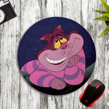 DREAMY CHESHIRE CAT ALICE CUSTOM NEOPRENE MOUSE PAD DESK MAT SCHOOL PC GAMING picture