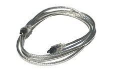 6FT Firewire Cable Silver 4PIN 4PIN picture
