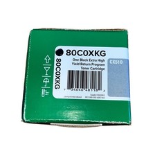 LEXMARK 80C0XKG (800XKG) Extra High Yield Black Toner picture